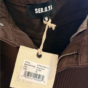 SER.O.YA Brown Chani Jeans